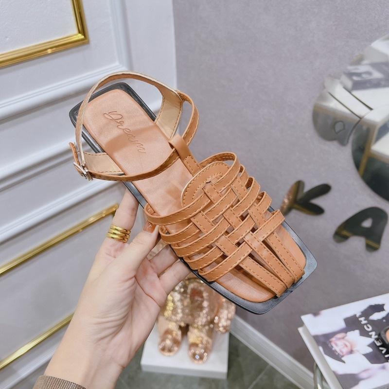 Dép quai hậu đan dây thoáng khí êm chân( sandal rọ vuông)