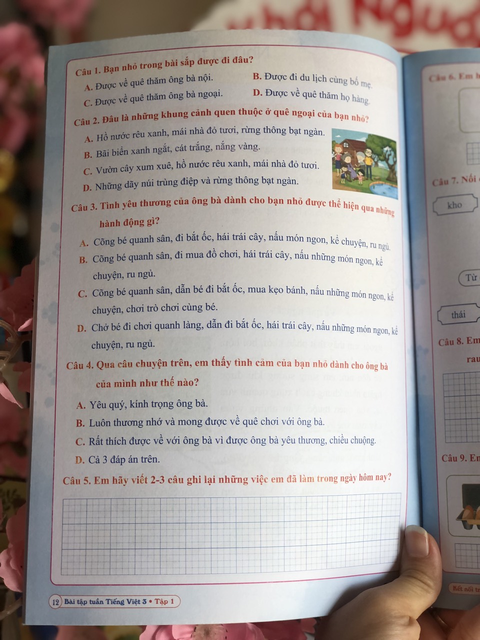 Combo Bài Tập Tuần Toán, Tiếng Việt Lớp 3 - Kết Nối Tri Thức - Học kì 1