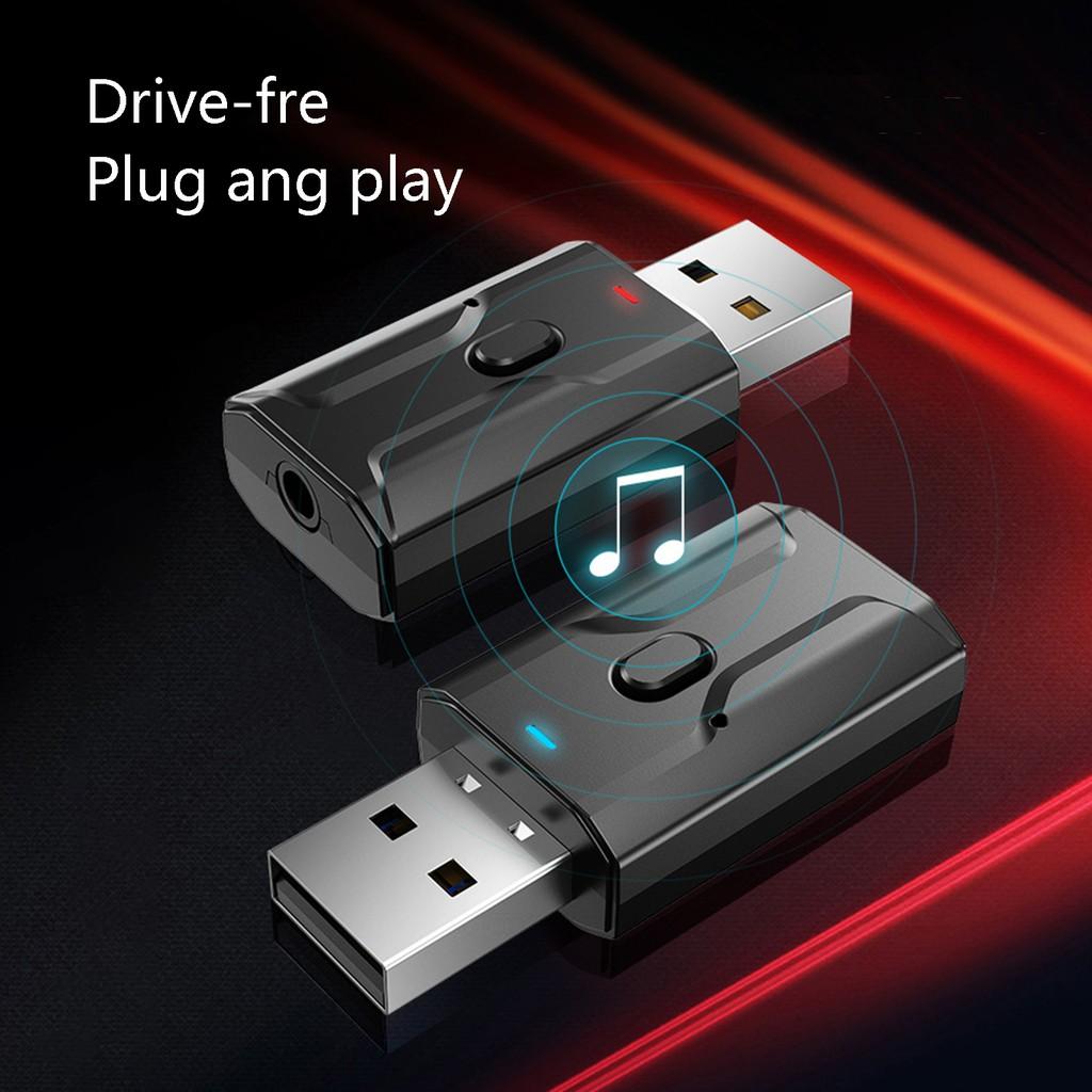 Bộ Thu Phát Bluetooth V5.0 2 Trong 1 Qcdz T02 Cho Máy Tính