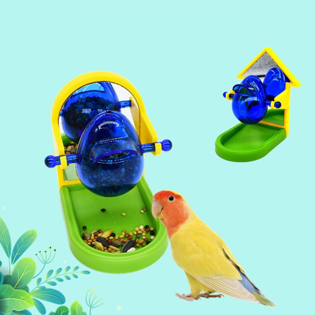 Bird Parrot Foraging Toy Dispenser Feeders Foraging Training