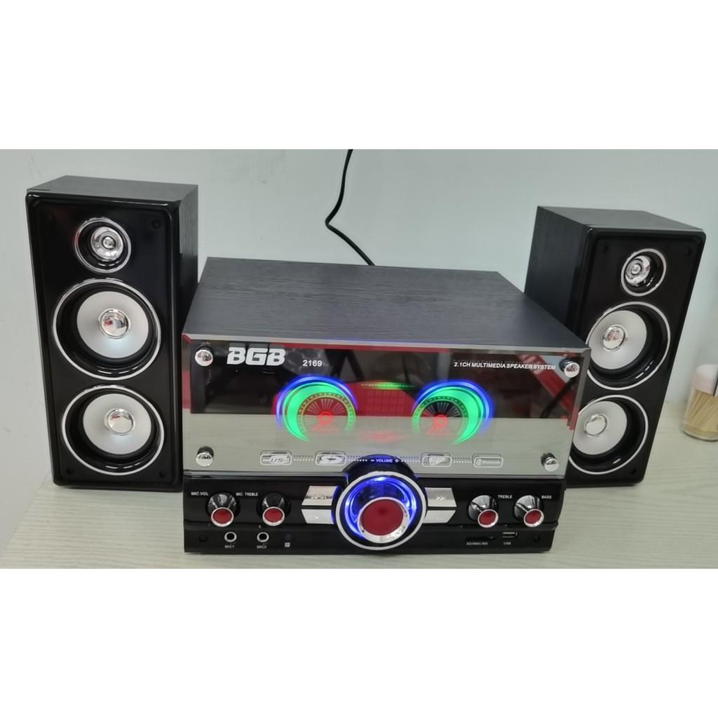 Loa vi tính cao cấp BGB 2169 một trầm hai treble, bass cực căng, sang trọng và đẳng cấp giành cho gia đình