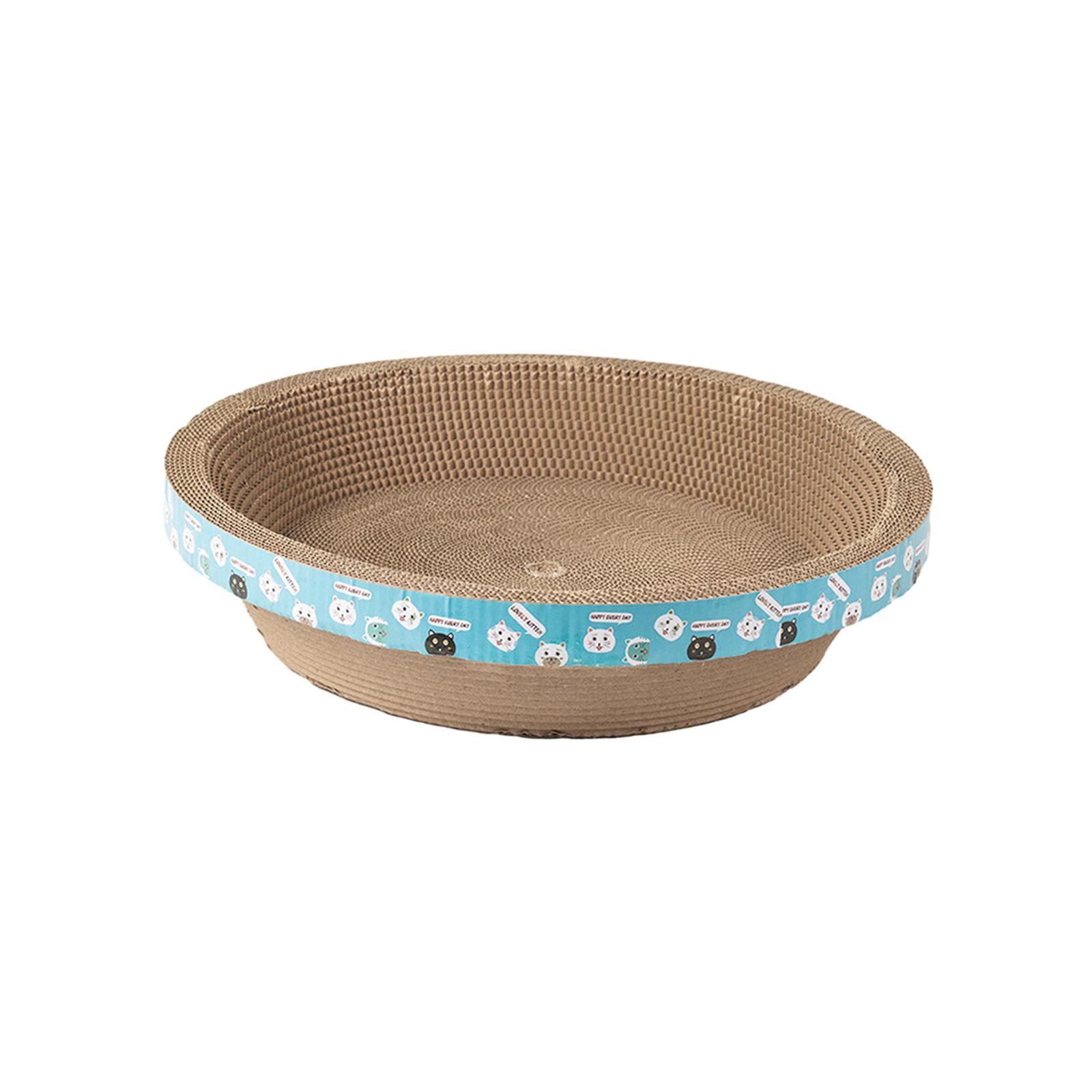 Cat Scratcher Cardboard Pet Scratcher Sisal Lounge Bed Resting Pet Supplies Kitten Interactive Toy Sisal Cat Scratch Pad Bowl