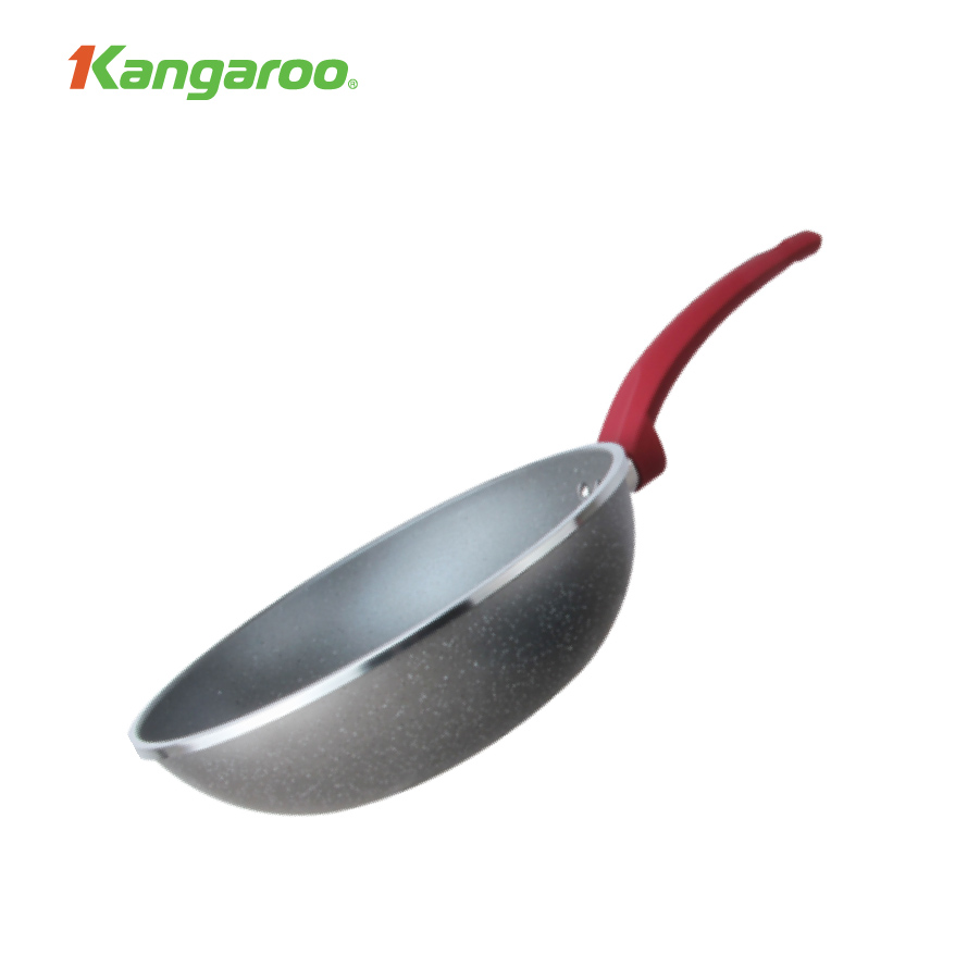 Chảo Nhôm Chống Dính Sâu Lòng Đáy Từ Kangaroo KG655L (30cm)