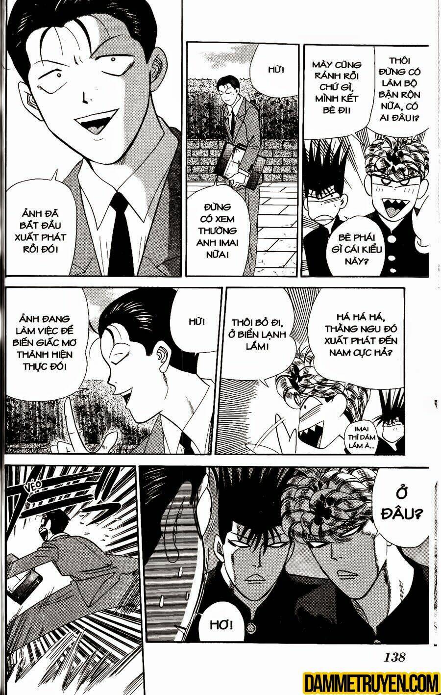 kyou kara ore wa - cặp bài trùng chapter 346 9