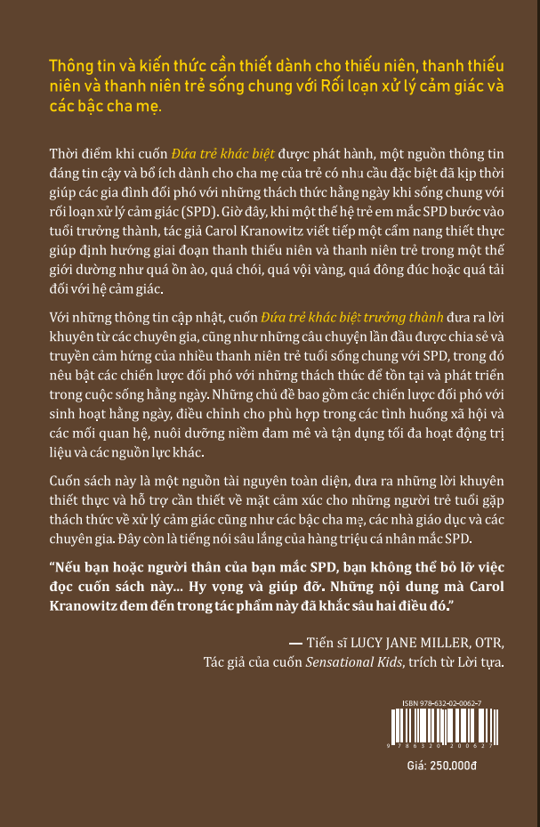 Đứa trẻ khác biệt trưởng thành