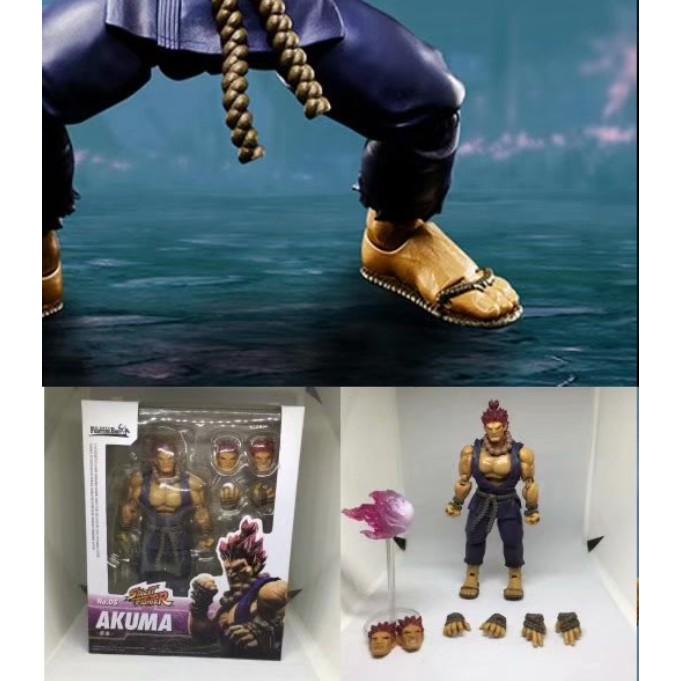 Mô Hình Figure Street Fighter nhân vật Akuma có khớp 16cm