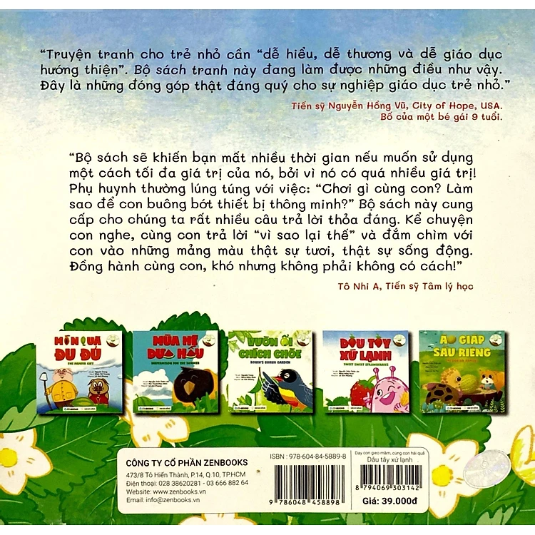Dâu Tây Xứ Lạnh (Dạy Con Gieo Mầm, Cùng Con Hái Quả)