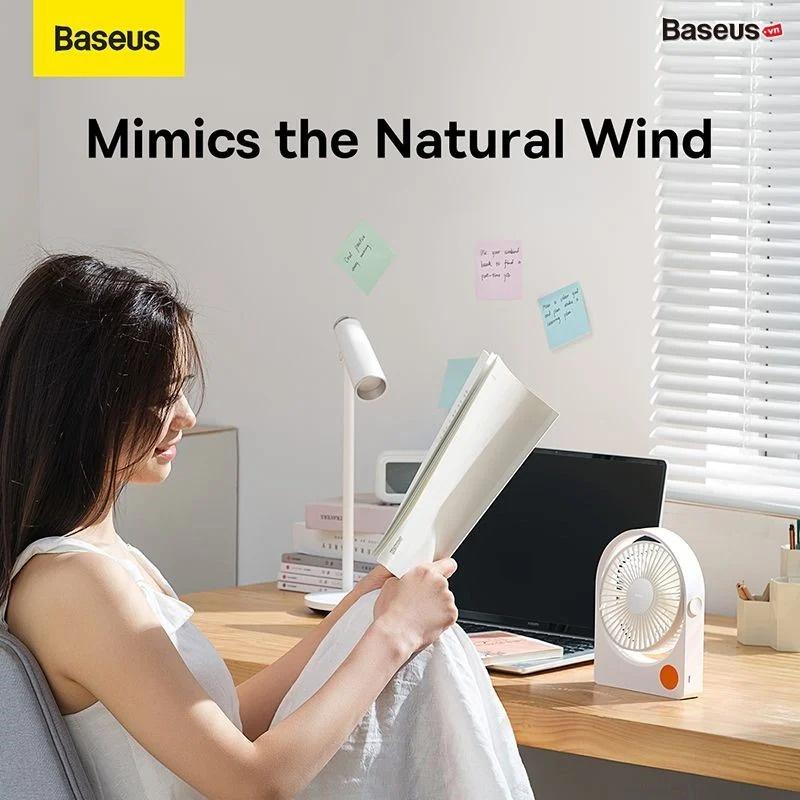 Quạt Mini Để Bàn Baseus Serenity Desktop Fan ( hàng chính hãng )