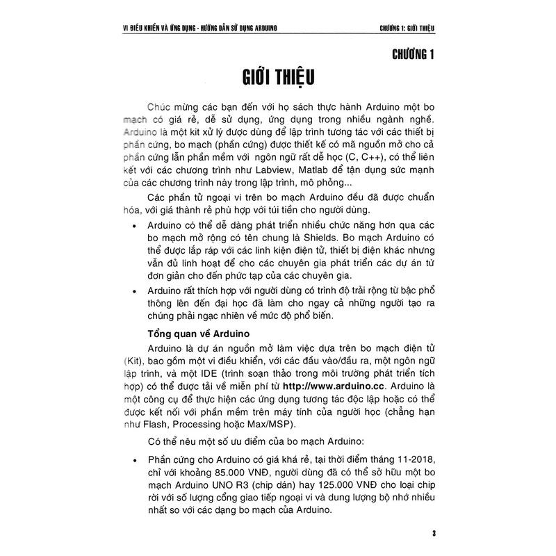 Vi Điều Khiển Và Ứng Dụng - Hướng Dẫn Sử Dụng Arduino