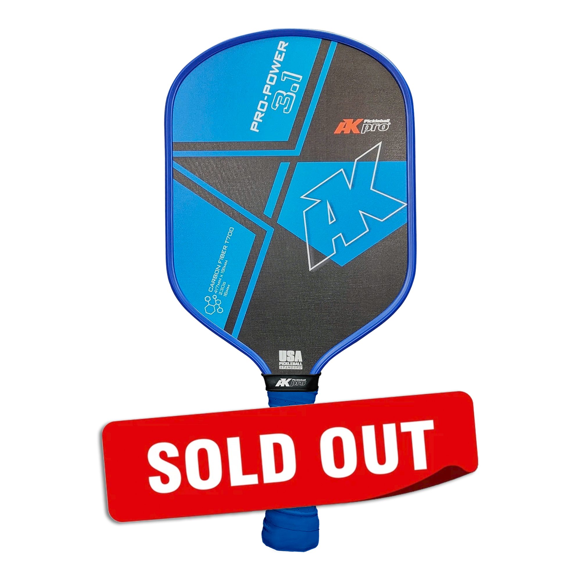 Vợt Pickleball PRO-POWER 3.1 - Carbon T700