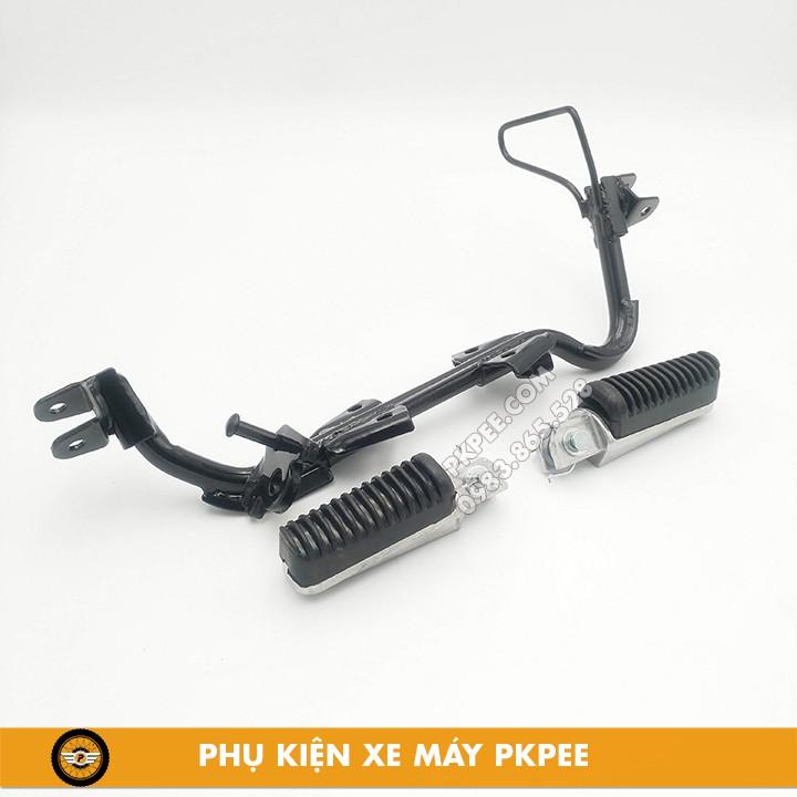 Gác Chân Trước Gập Gù Kiểu Excitrer 150 Chống Công Vênh Gắn Wave S110, RSX 110, Blade 110, Wave A 110