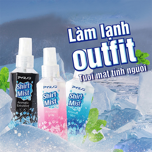 Xịt lạnh quần áo Hakugen Earth Ice Non (100ml) - Hàng chính hãng
