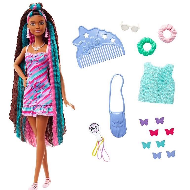 Bộ 4 búp bê Barbie và mái tóc thời trang sành điệu