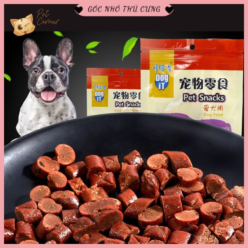 Bánh thưởng Dogit cho thú cưng dạng viên thịt bò 100g (Thức ăn thưởng, đồ ăn nhẹ vị thịt bò cho chó mèo)