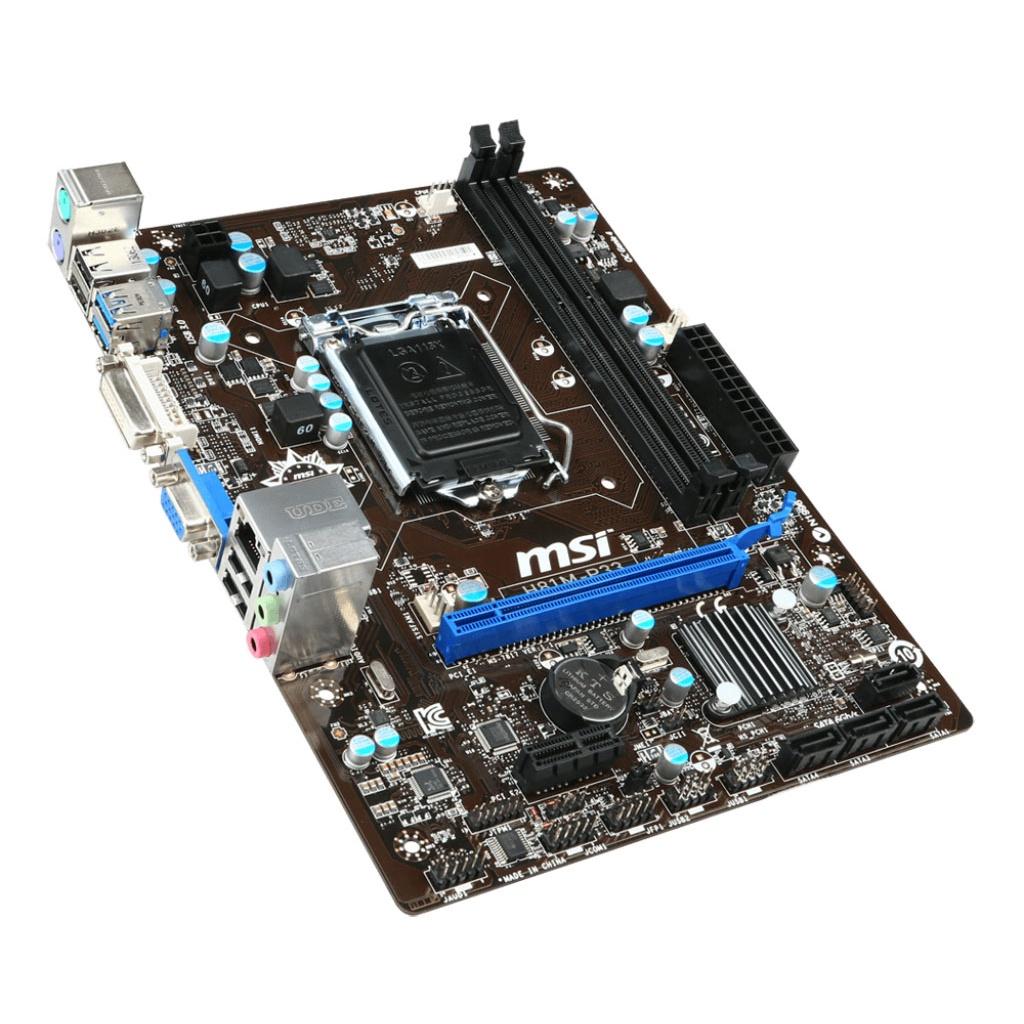 Mainboard MSI H81M-P33 SK 1150  - Hàng Chính Hãng