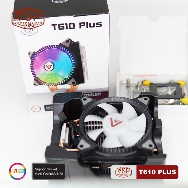 Quạt Tản Nhiệt Fan T610 PLUS (6U-12cm) Sync LED ARGB