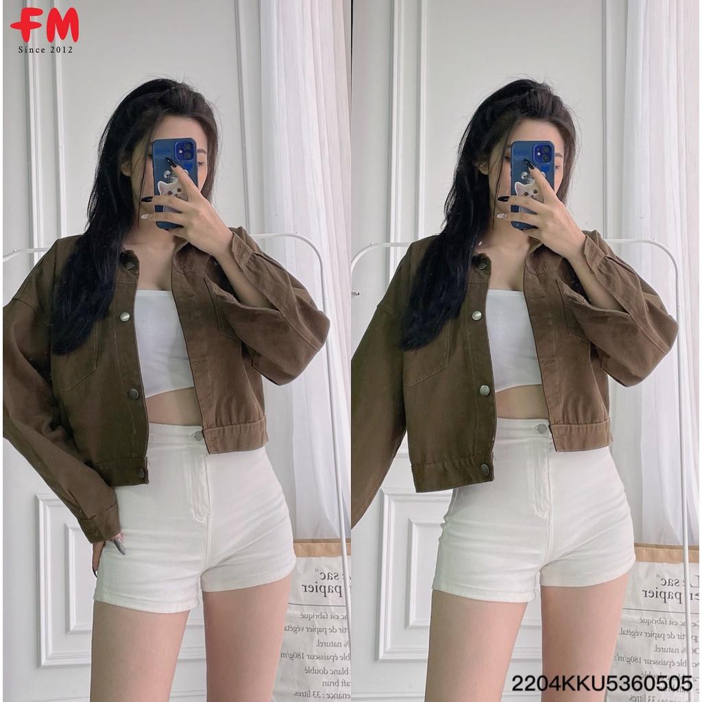 Ao khoác kaki nữ FM Style 220405012