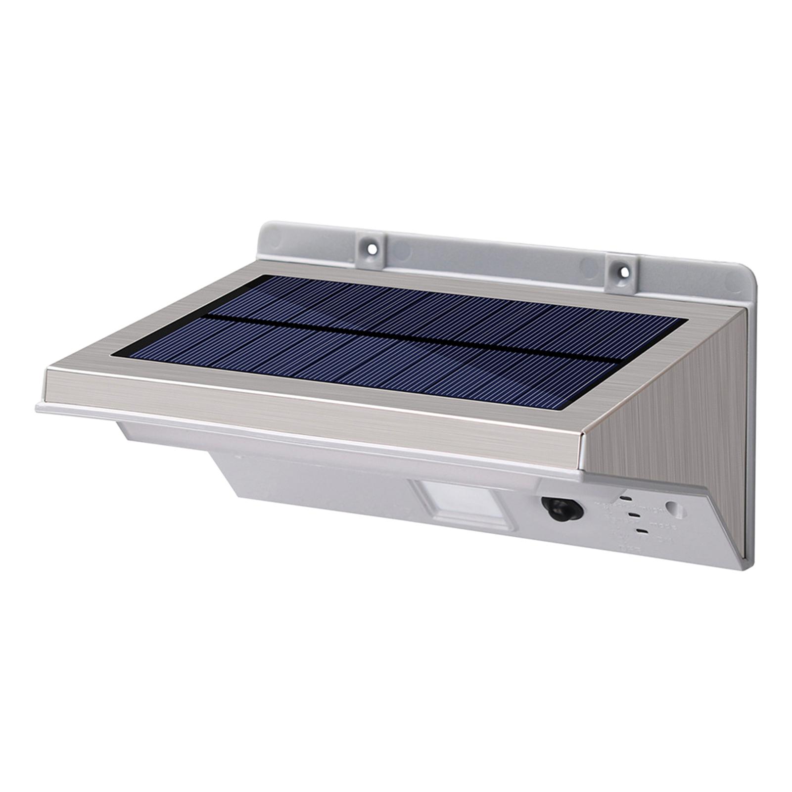 Đèn tường LED Cảm biến chuyển động ngoài trời, sử dụng năng lượng mặt trời với 3 chế độ chiếu sáng