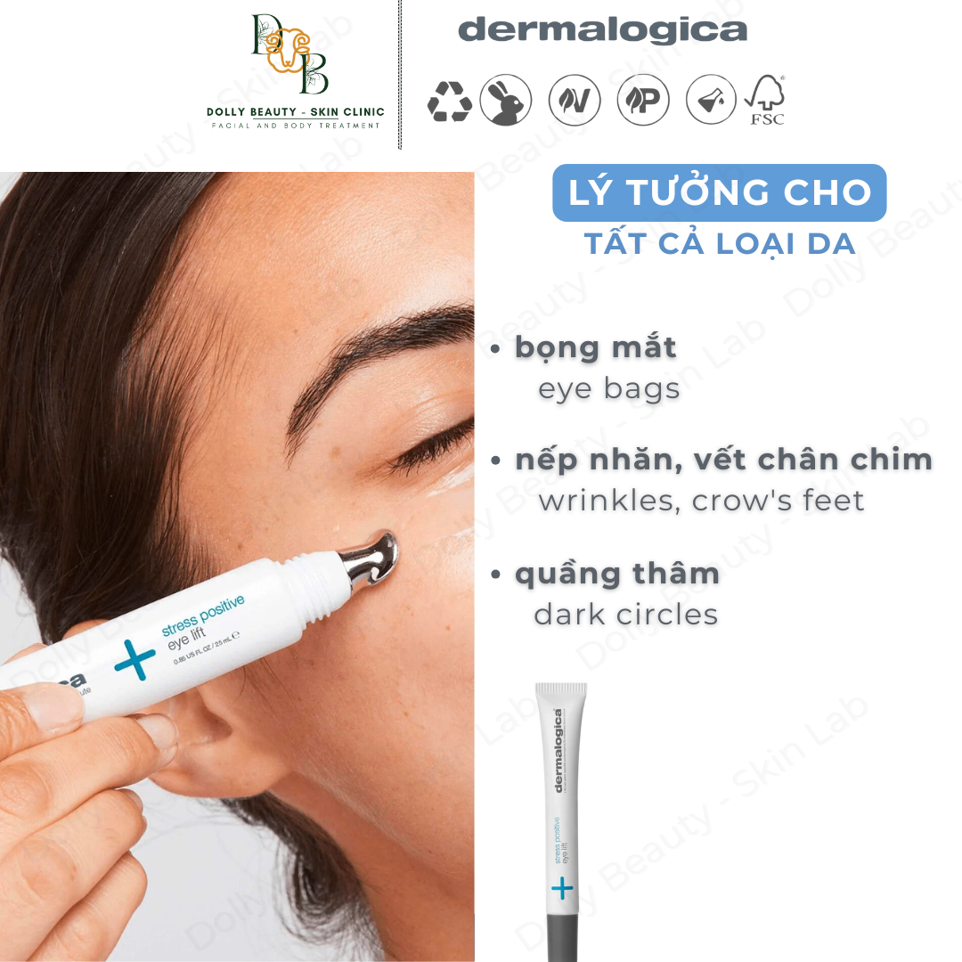 Mặt nạ dành cho mắt STRESS POSITIVE EYE LIFT của Dermalogica - Dolly Beauty
