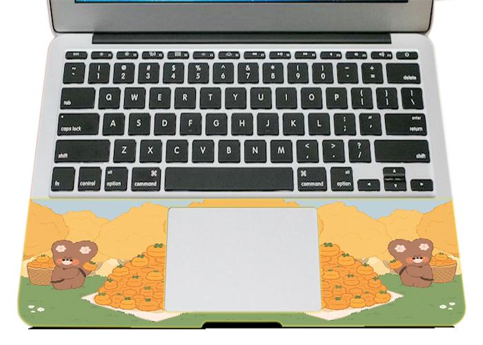 Mẫu Dán Skin Trang Trí Mặt Ngoài + Lót Tay Laptop Hoạt Hình LTHH - 852