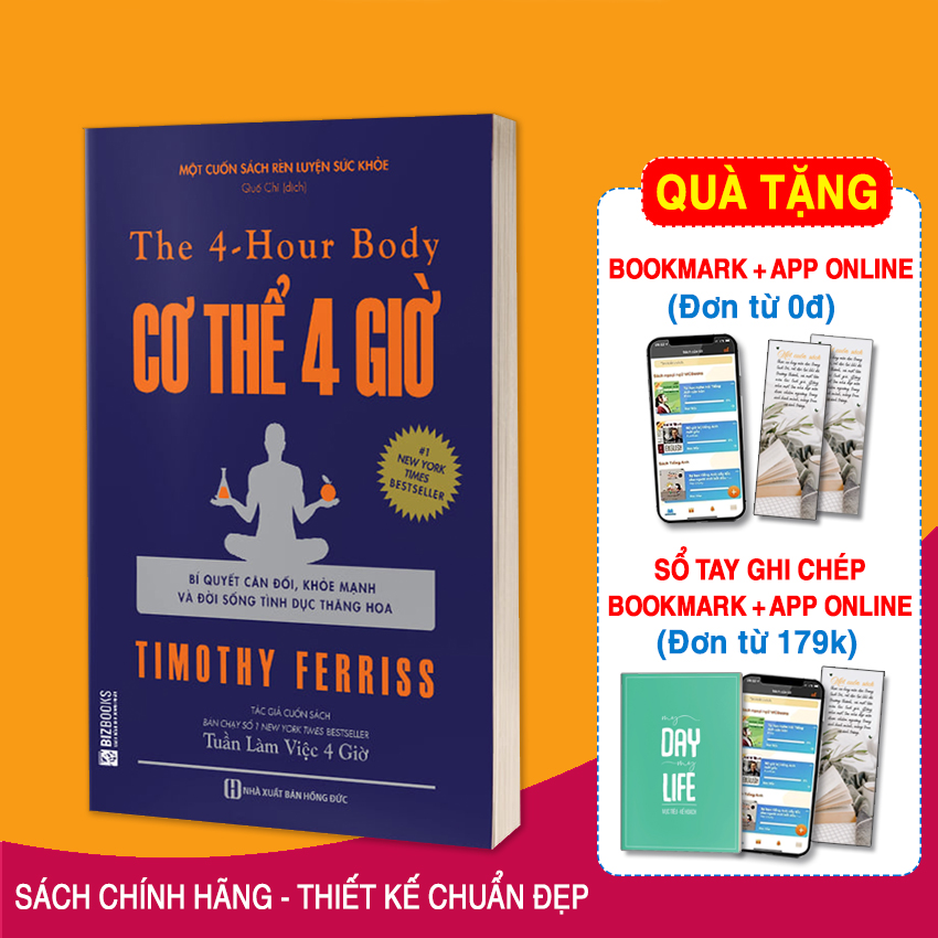 Cơ Thể 4 Giờ - The 4 Hour Body Tặng Kho Audio Books