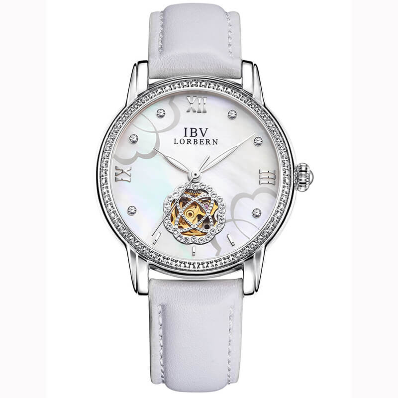 Đồng hồ nam chính hãng LORBERN IBV6806-7 fullbox,Kính sapphire,chống xước,Chống nước,dây da xịn,Đồng hồ cơ ,Bảo Hành 12 tháng,hàng mới 100%,thiết kế đơn giản và sang trọng