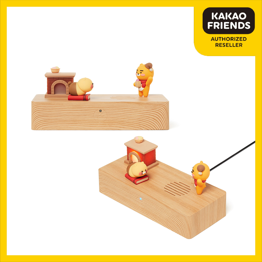 Loa Kèm Đèn Ngủ Ryan & Choonsik KAKAO FRIENDS - Hàng chính hãng