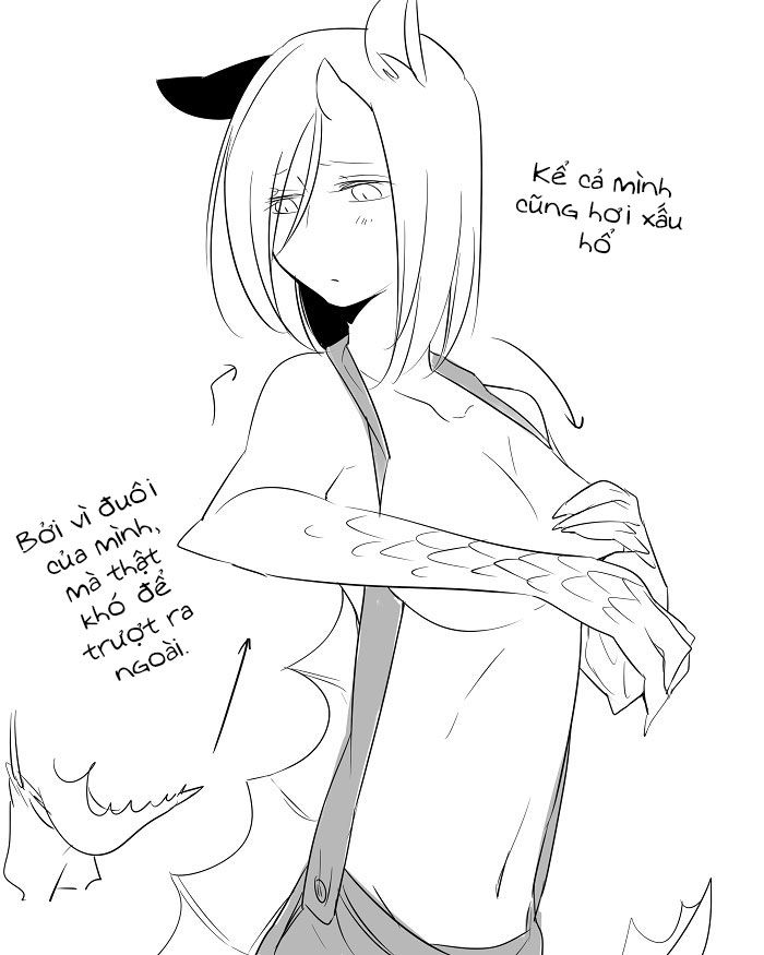 yêu quái cô đơn và cô bé bị mù chapter 6 10