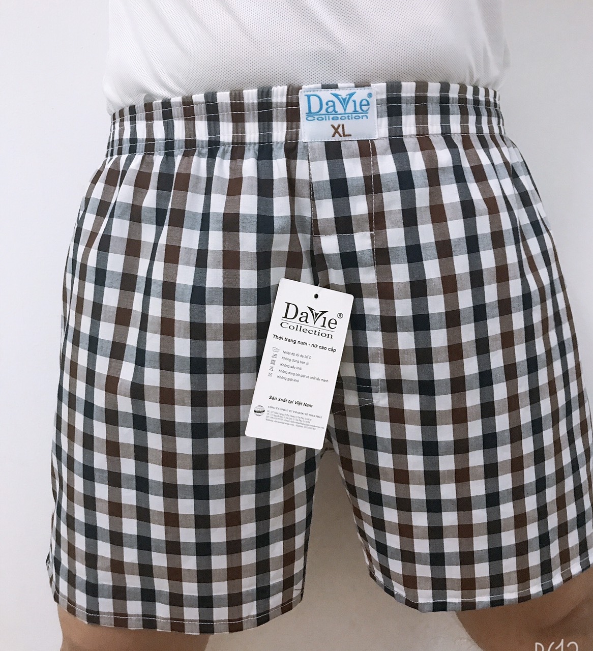 Combo 2 quần short mặc nhà nam, quần mặc ngủ, quần đùi kate 100% cotton nhiều màu random