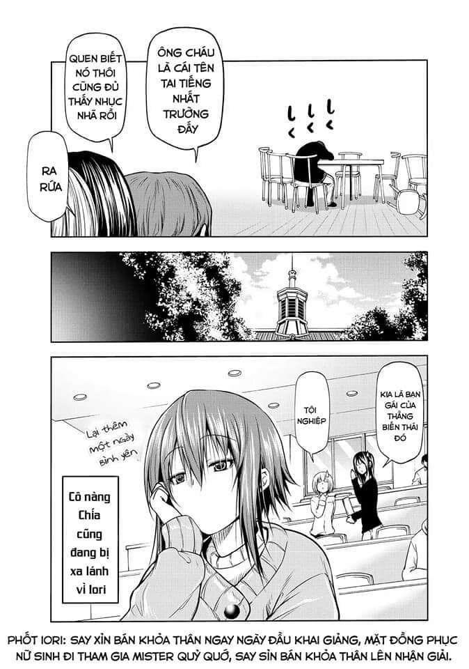 cô gái thích lặn - grand blue chapter 87.3 43