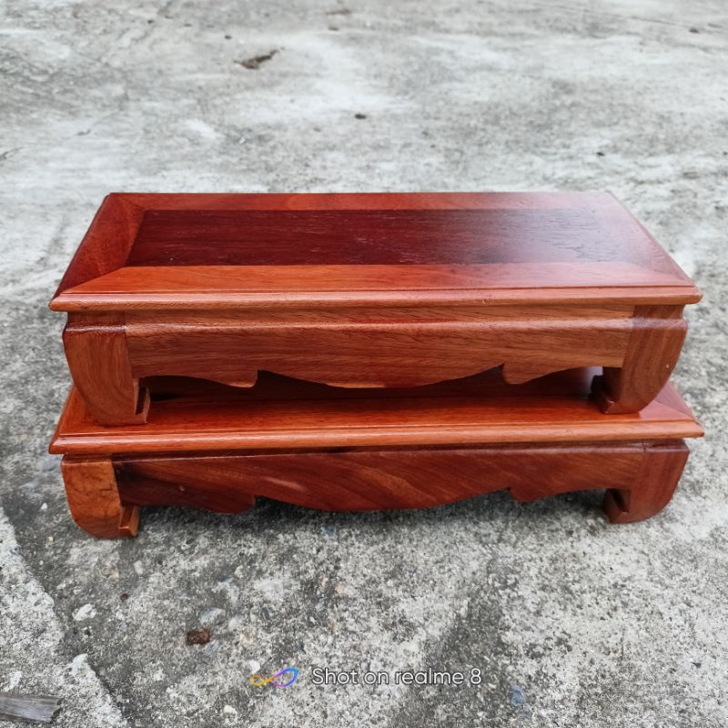 Đế kê khung ảnh thờ gỗ hương 30 cm