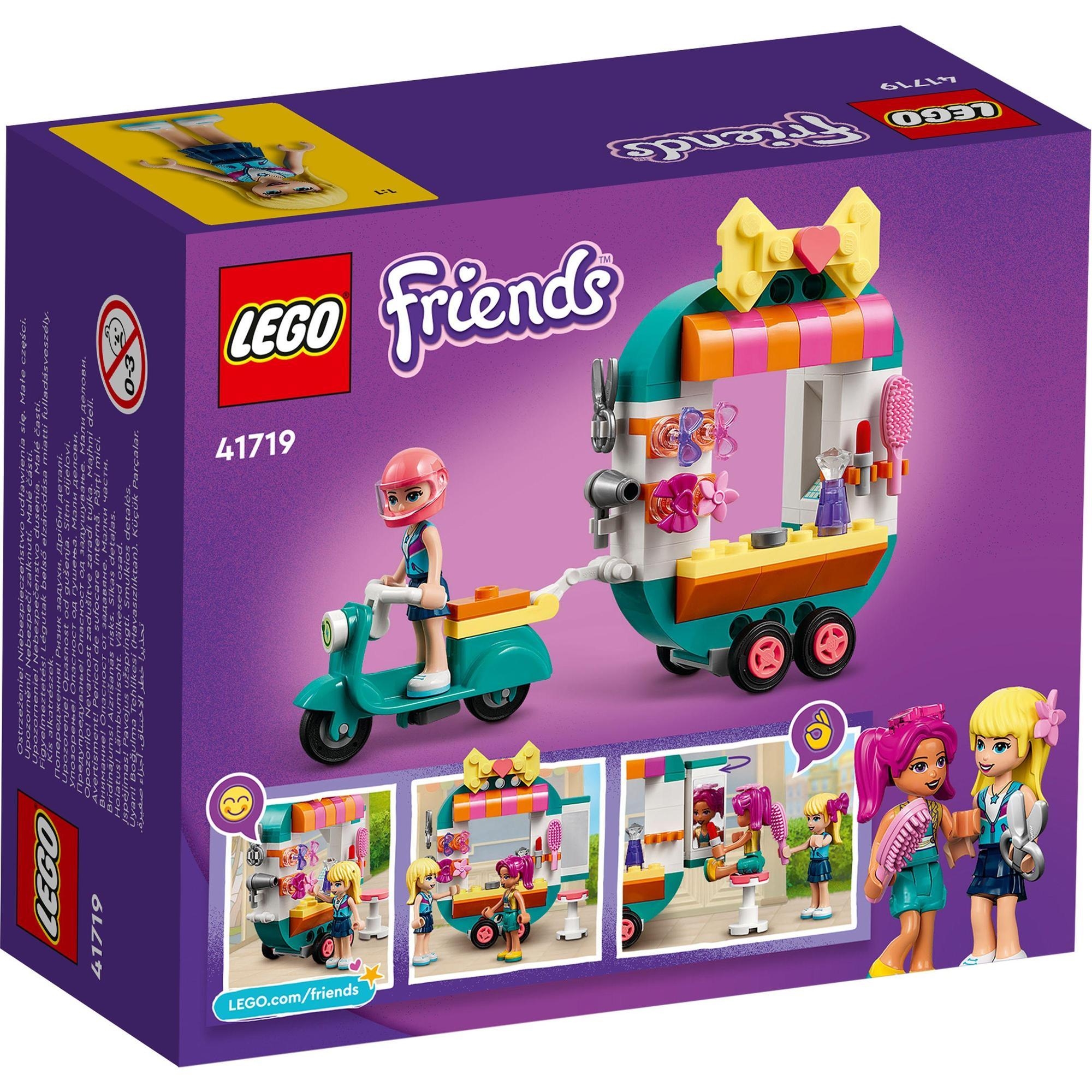 LEGO Friends 41719 Tiệm làm đẹp di động của Stephanie (94 chi tiết)