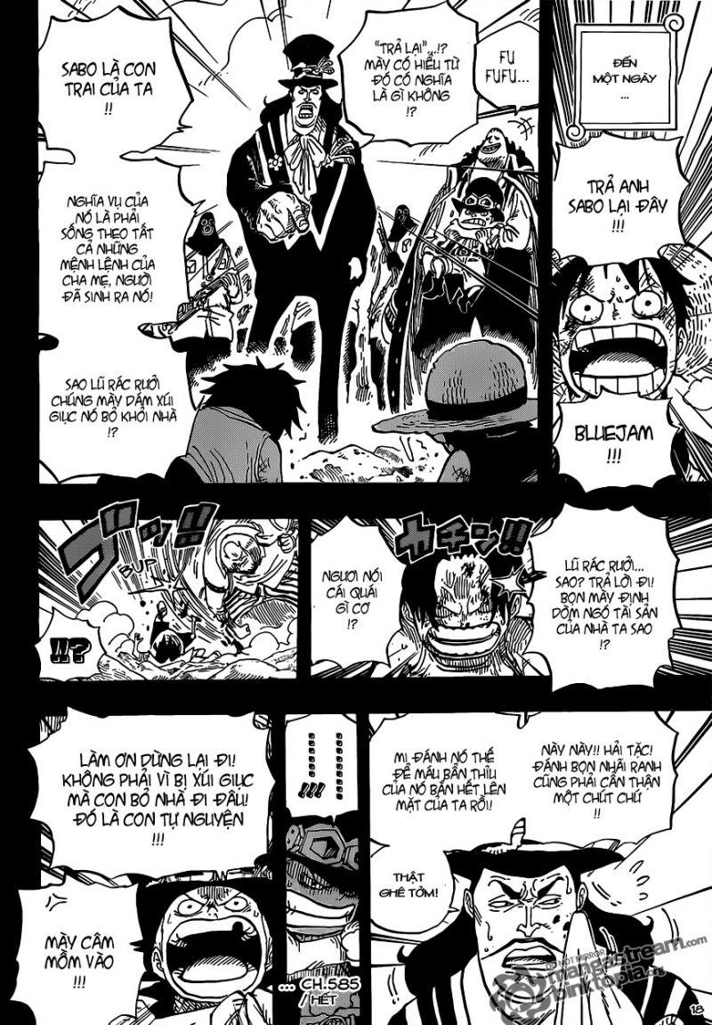 đảo hải tặc - one piece chapter 585 18