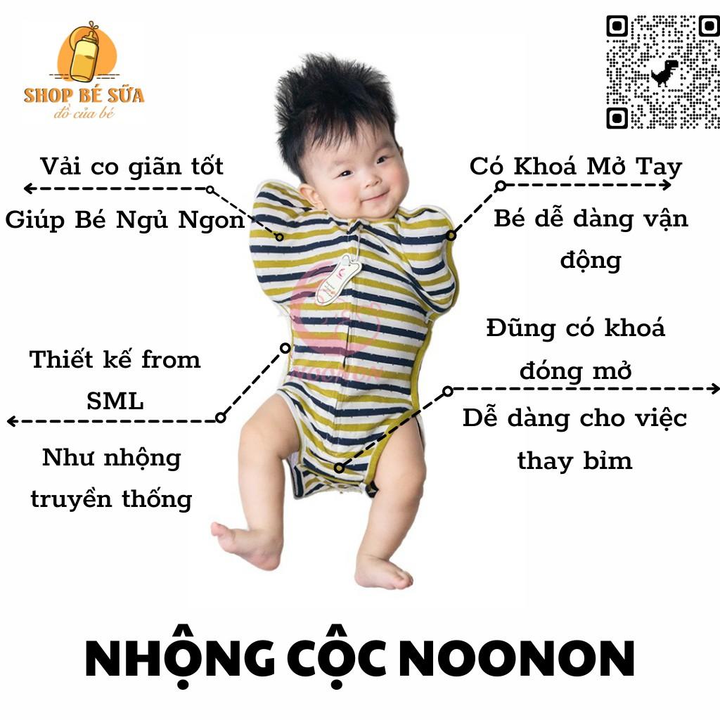 Nhộng Cộc Hở Chân cho bé quấn nhộng chũn giúp bé sơ sinh ngủ ngon