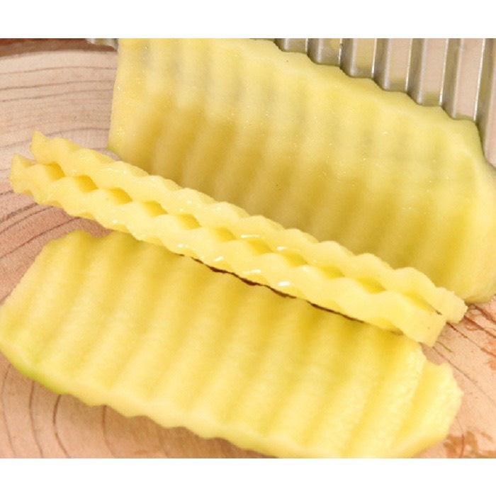 Dao Cắt Khoai Tây, Củ Quả Lượn Sóng Tiện Lợi