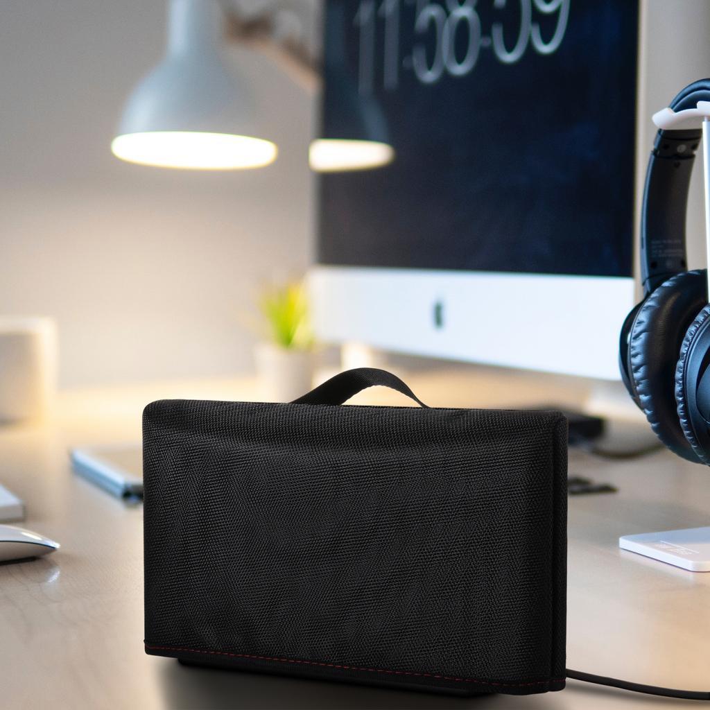 Black Carry Bag Case Oxford Cloth Shell