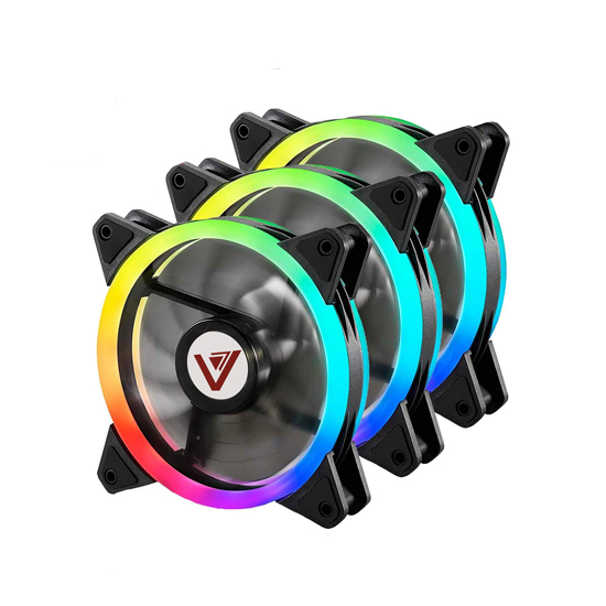 Bộ Kit 3 Fan VSP V206B LED RGB - Hàng chính hãng