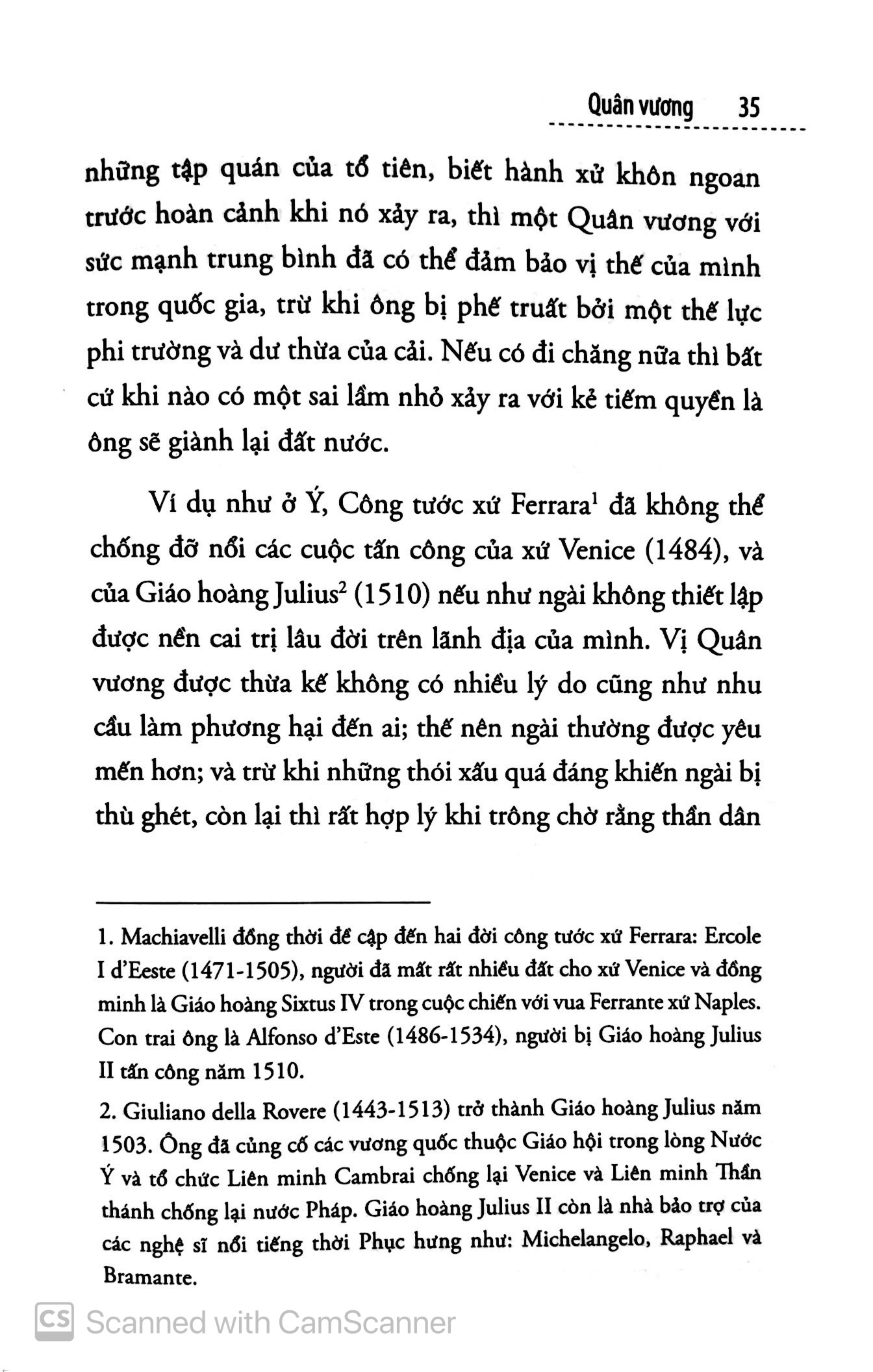 Quân Vương – Thuật Cai Trị