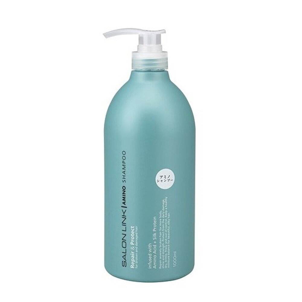 Dầu Gội Đầu Phục Hồi Tóc Khô Xơ, Chẻ Ngọn Salon Link Amino Shampoo (Chai 1000 mL)