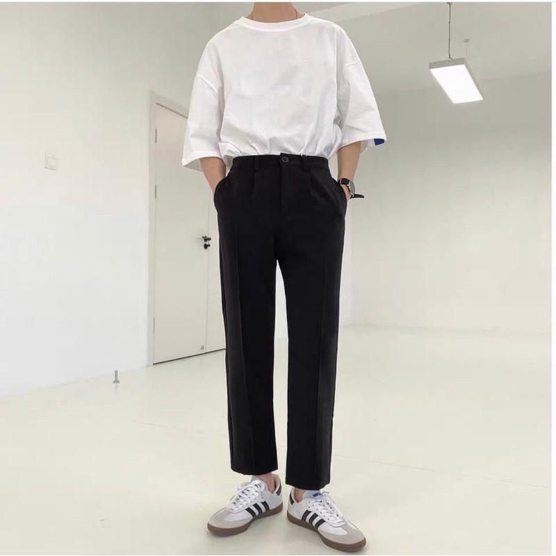 Quần Tây Unisex trơn