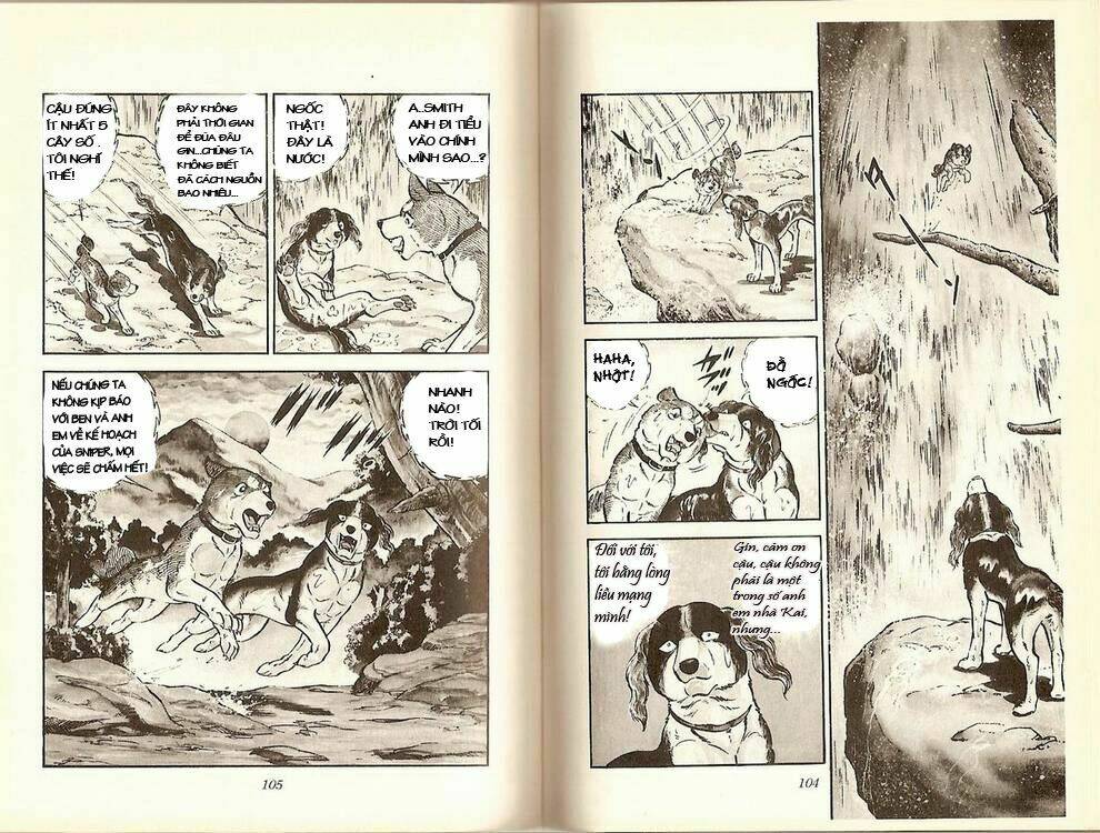 chú chó có nghĩa - ginga nagareboshi gin chapter 15 10