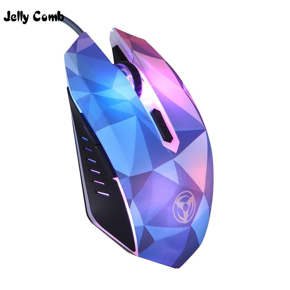 Sữa Ong Chúa Lược USB Chuột Chơi Game Có Dây 6 Nút Quang Máy Tính Game Thủ Chuyên Nghiệp Chuột Cho Laptop LOL CS Đèn LED Kim Cương phiên Bản