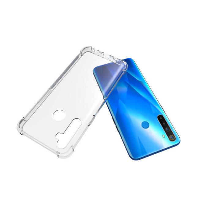 Ốp lưng Silicon dẻo trong, suốt chống sốc cho Oppo Realme 5 Pro