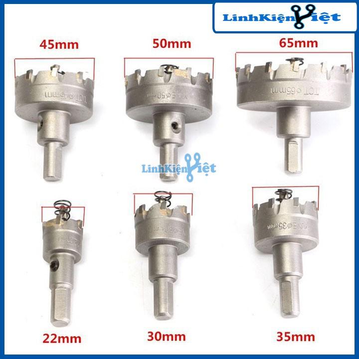 Bộ Khoét Lỗ Cao Cấp Khoét Sắt-Inox MAKHI
