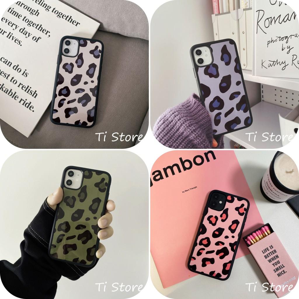 Ốp Lưng Da Báo Nhiều Màu 2 dành cho iPhone - Từ 6 đến 12 Pro Max