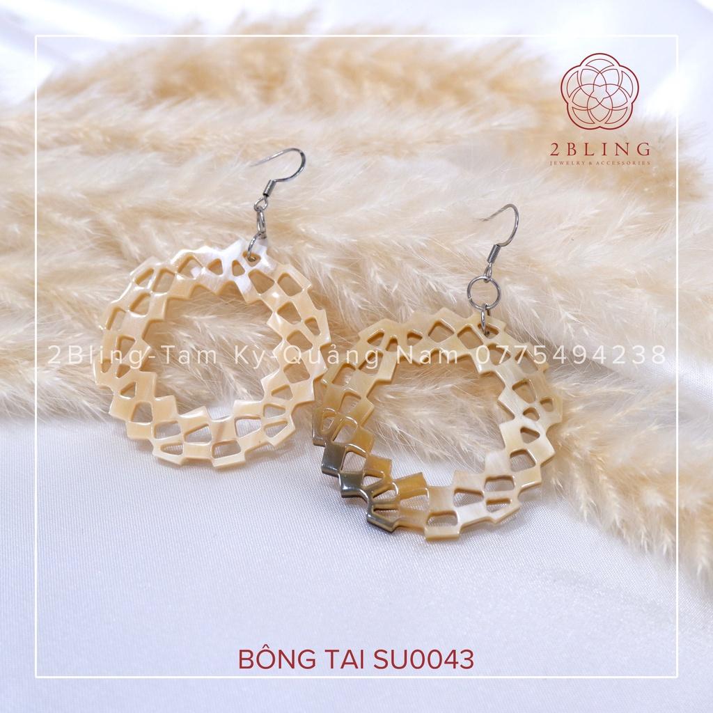 Bông tai sừng 2BLING thời trang SU0043