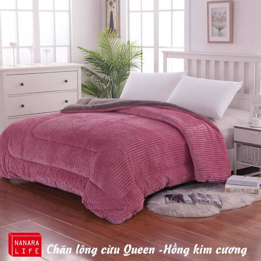 Chăn lông cừu QUEEN Nanara Life Nhật Bản- Nhập khẩu chính hãng