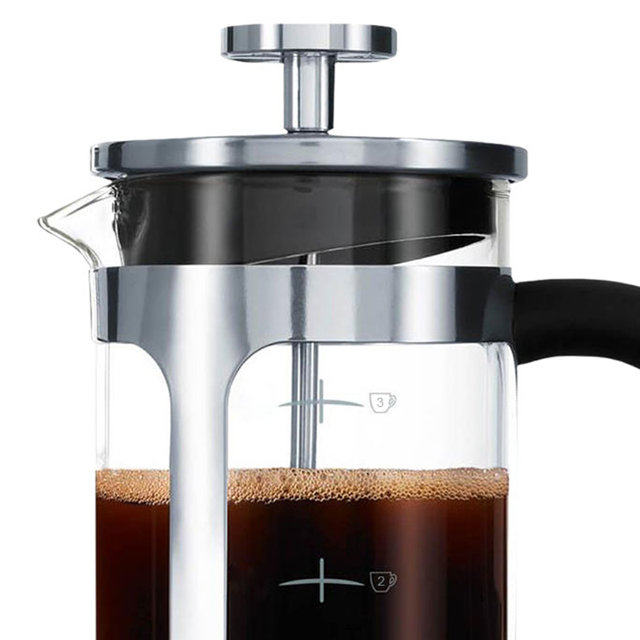 Bình Pha Cà Phê 3 Tách French Press Melitta Premium (350ml)