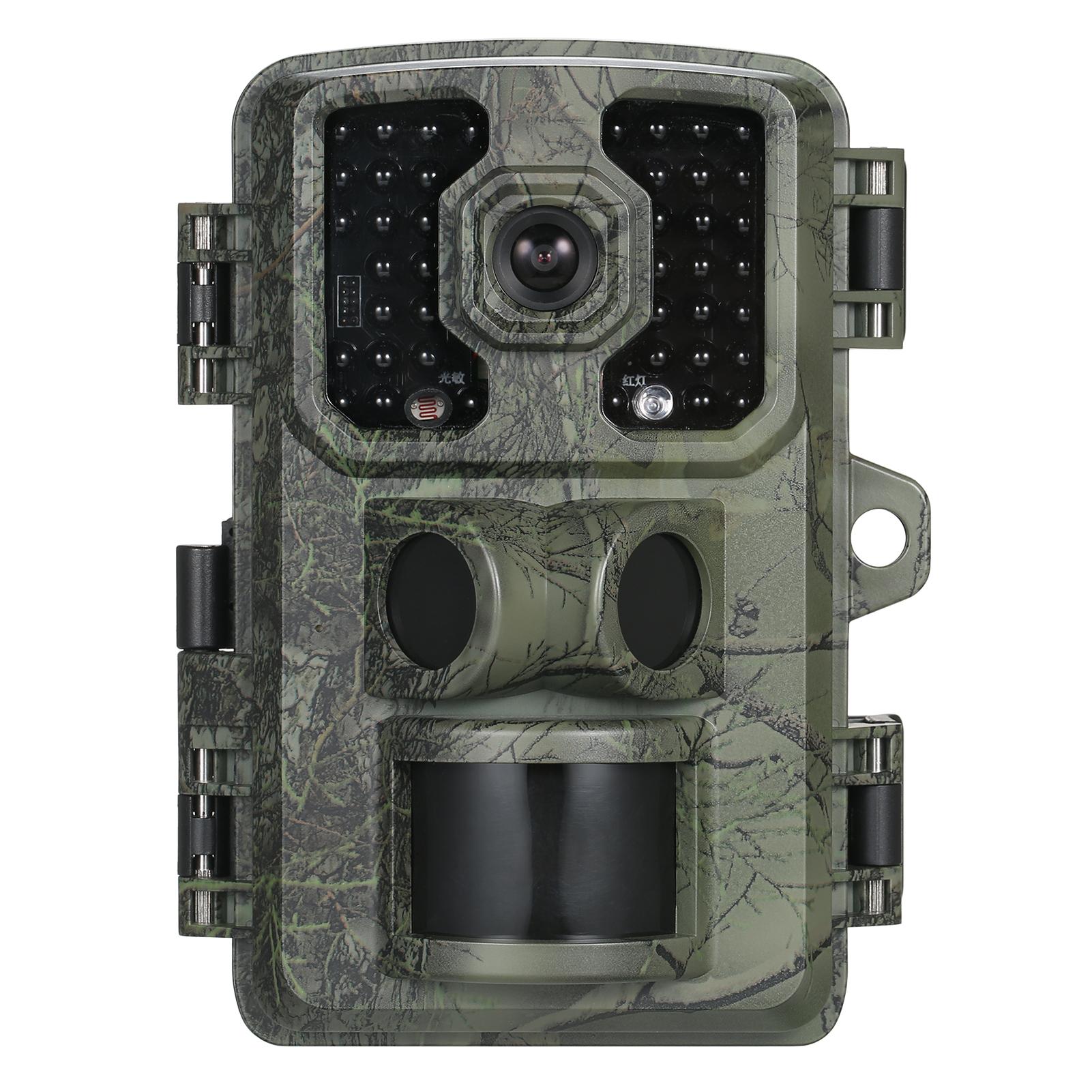 Trail Camera 16MP 4K Waterproof Game Hunting Camera with Night Vision for Wildlife Monitoring Hunting