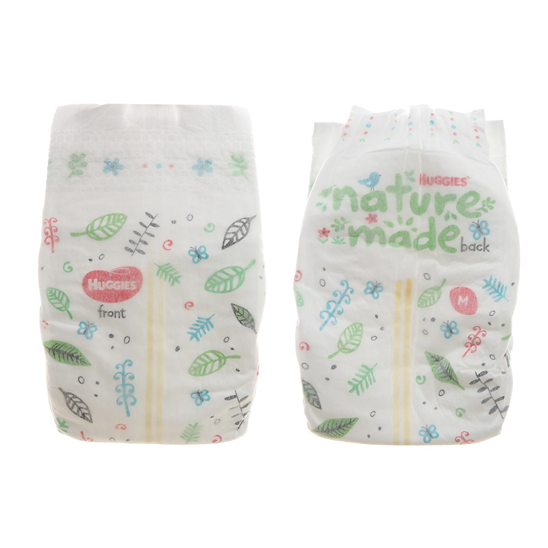 Tã dán siêu cao cấp Huggies Platinum Naturemade M64 (6 - 11 kg)